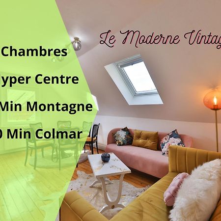 Le Moderne Vintage Hyper Centre,3 Chambres, Neuf Au Calme, 3 Etoiles Мюнстер Екстер'єр фото