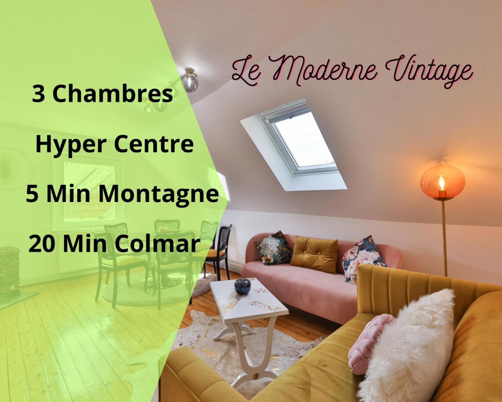 Le Moderne Vintage Hyper Centre,3 Chambres, Neuf Au Calme, 3 Etoiles Мюнстер Екстер'єр фото